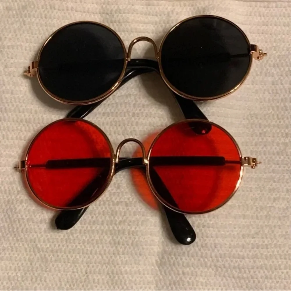 Pet Sunglasses Cats and small dogs Select One Red Black
